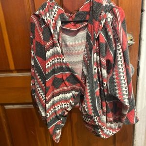 Aztec designed sweater